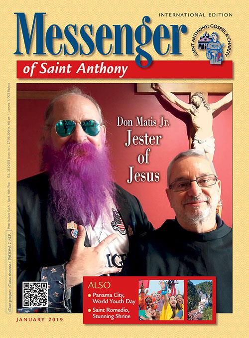Post image for Don is “Messenger of St. Anthony” Magazine Front Cover News!
